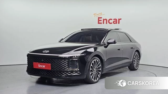 Hyundai Grandeur Hybrid (GN7) 2023 Черный из Кореи