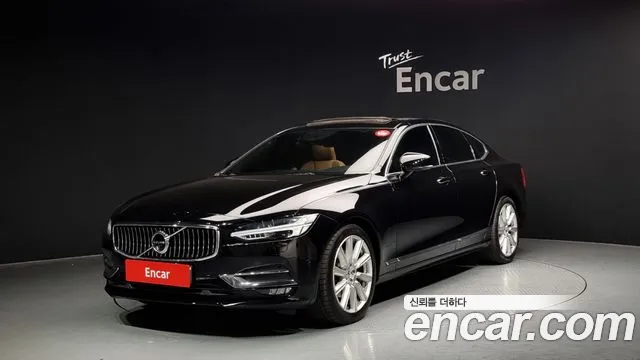 Volvo S90 2020 Черный из Кореи