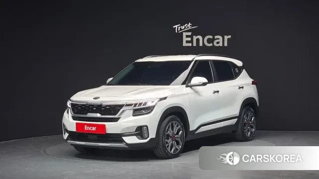 Kia Seltos 2021 Белый из Кореи
