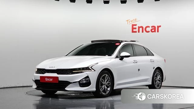 Kia K5 3rd generation 2022 Белый из Кореи