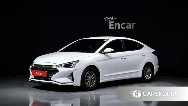 Hyundai The New Avante AD 2019 Белый из Кореи