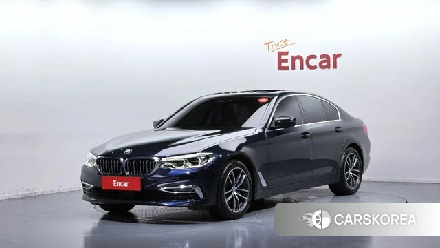 BMW 5 Series (G30) 2020 Синий из Кореи
