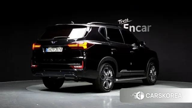 Ssangyong All New Rexton 2023 Черный из Кореи