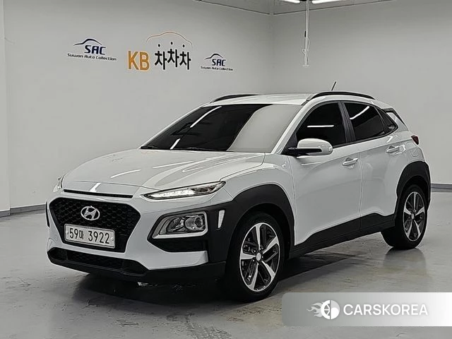 Hyundai Kona 2018 Белый из Кореи