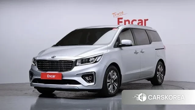 Kia The New Carnival 2019 Серебристо-серый из Кореи