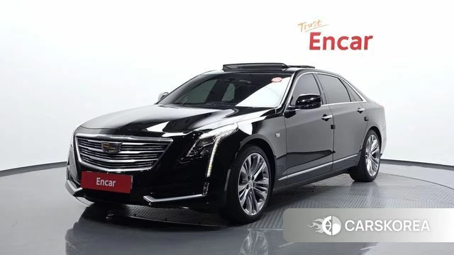Cadillac CT6 2018 Черный из Кореи