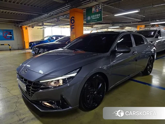 Hyundai Avante Hybrid (CN7) 2020 Серый из Кореи
