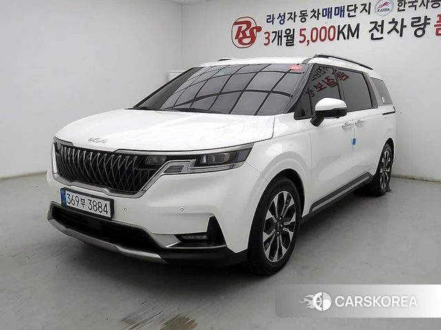 Kia Carnival 4th generation 2022 Белый из Кореи