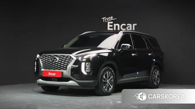 Hyundai Palisade 2022 Черный из Кореи