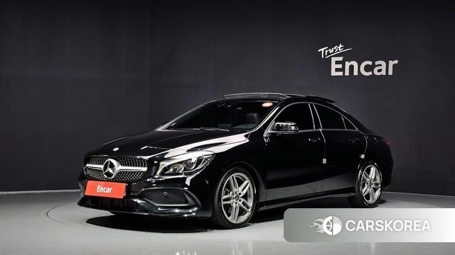 Mercedes-Benz CLA-Class C117 2018 Черный из Кореи
