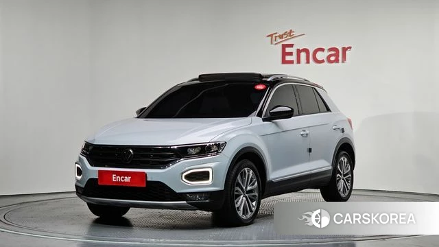 Volkswagen T-Roc 2022 Белый из Кореи