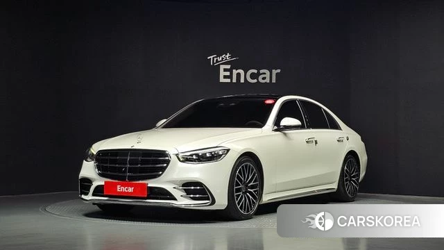 Mercedes-Benz S-Class W223 2022 Белый из Кореи