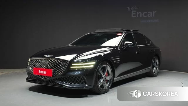 Genesis G80 (RG3) 2022 Черный из Кореи