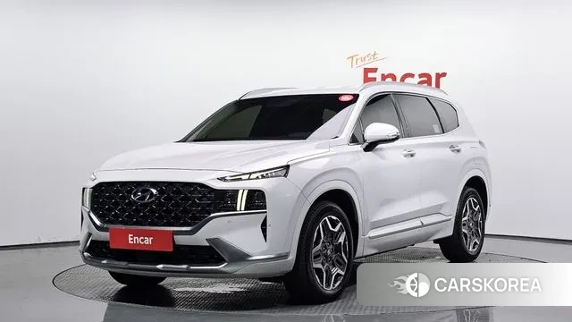 Hyundai The New Santa Fe 2021 Белый из Кореи