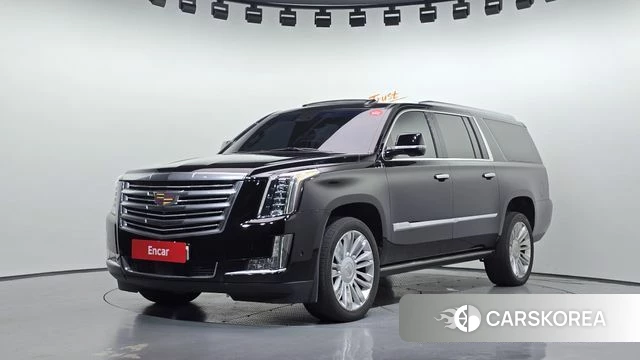 Cadillac Escalade 2018 Черный из Кореи