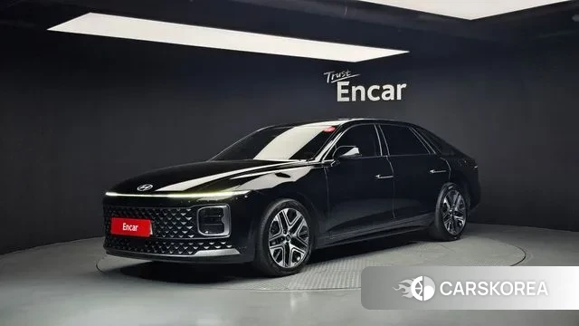 Hyundai Grandeur Hybrid (GN7) 2023 Черный из Кореи