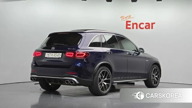 Mercedes-Benz GLC-Class X253 2022 Синий из Кореи