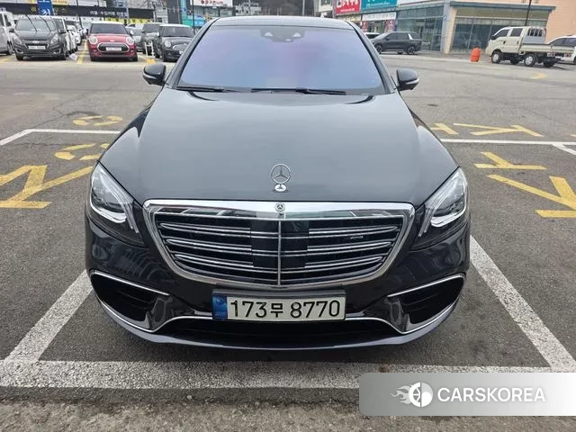 Mercedes-Benz S-Class W222 2020 Черный из Кореи