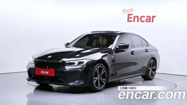 BMW 3 Series (G20) 2023 Черный из Кореи