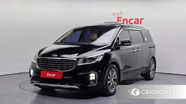 Kia The New Carnival 2019 Черный из Кореи