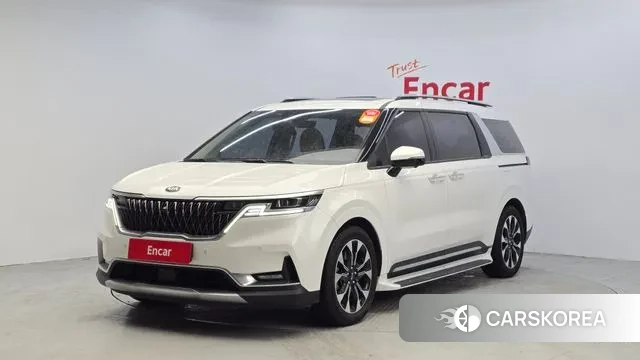 Kia Carnival 4th generation 2021 Белый из Кореи