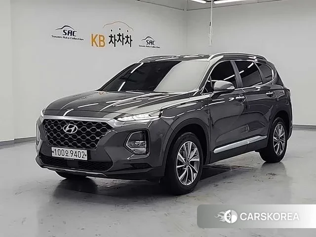 Hyundai Santa Fe TM 2019 Серый из Кореи