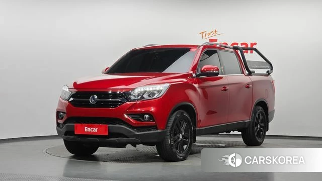 Ssangyong Rexton Sports 2018 Красный из Кореи
