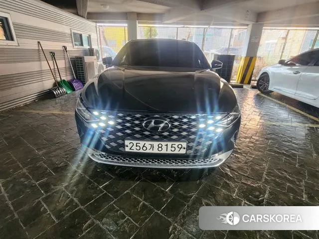 Hyundai The New Grandeur IG Hybrid 2019 Черный из Кореи