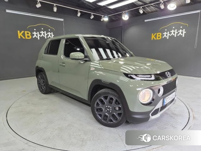 Hyundai Casper 2022 Светло-зеленый из Кореи