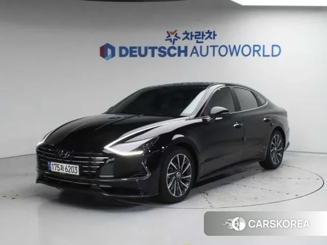 Hyundai Sonata (DN8) 2020 Черный из Кореи