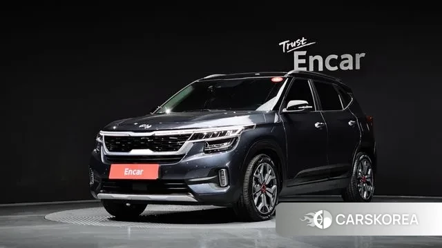 Kia Seltos 2021 Серый из Кореи