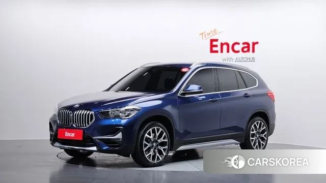 BMW X1 (F48) 2022 Синий из Кореи