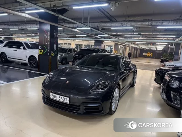Porsche Panamera (971) 2018 Серый из Кореи