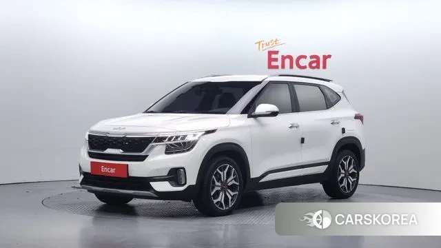 Kia Seltos 2021 Белый из Кореи