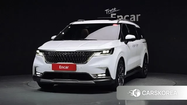 Kia Carnival 4th generation 2021 Белый из Кореи