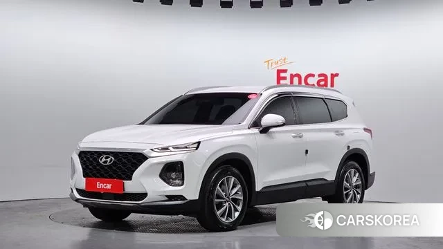 Hyundai Santa Fe TM 2019 Белый из Кореи