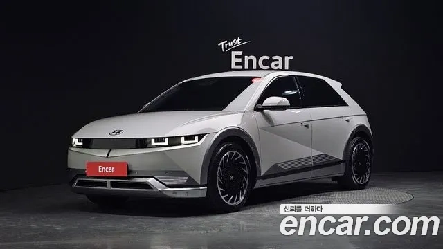 Hyundai Ionic 5 2022 Серебристо-серый из Кореи