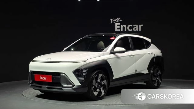 Hyundai Kona (SX2) 2024 Белый из Кореи