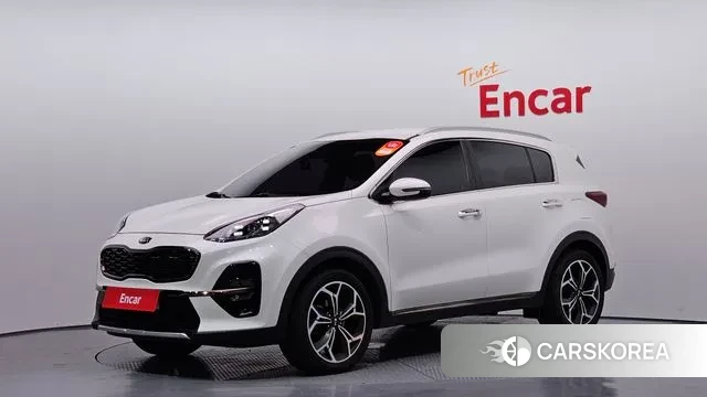 Kia Sportage The Bold 2018 Белый из Кореи