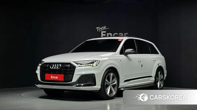 Audi Q7 (4M) 2023 Белый из Кореи