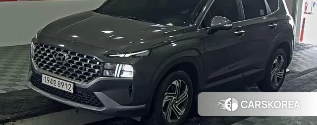 Hyundai The New Santa Fe 2022 Серый из Кореи