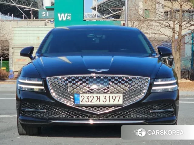 Genesis G80 (RG3) 2020 Черный из Кореи