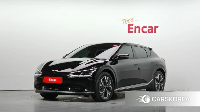 Kia EV6 2022 Черный из Кореи
