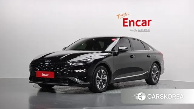 Kia K8 Hybrid 2022 Черный из Кореи