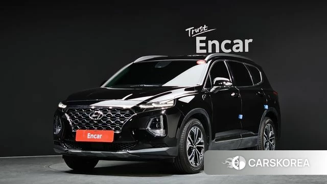 Hyundai Santa Fe TM 2018 Черный из Кореи