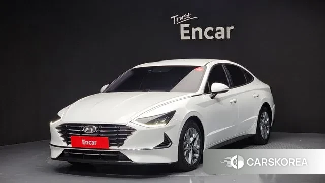 Hyundai Sonata (DN8) 2019 Белый из Кореи