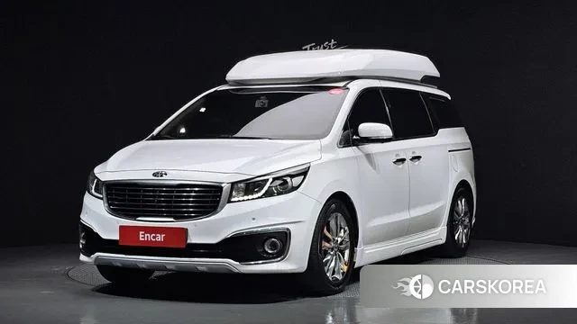 Kia All New Carnival 2018 Белый из Кореи