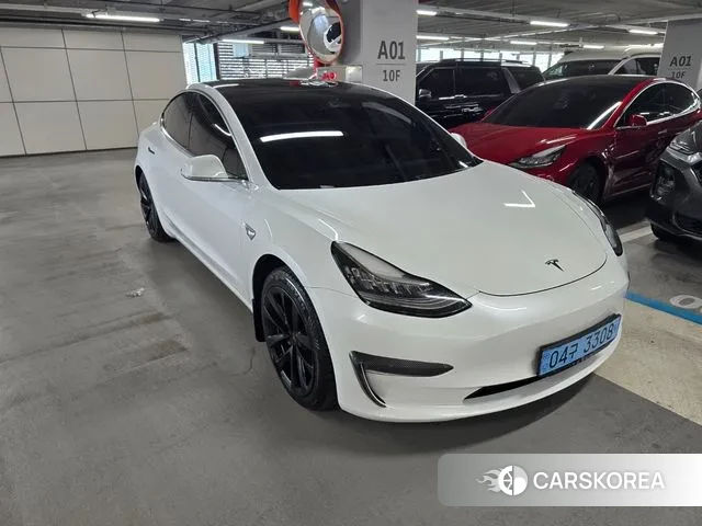 Tesla Model 3 2020 Белый из Кореи