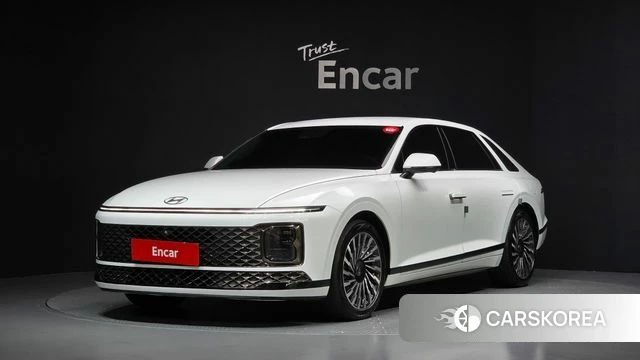 Hyundai Grandeur Hybrid (GN7) 2023 Белый из Кореи