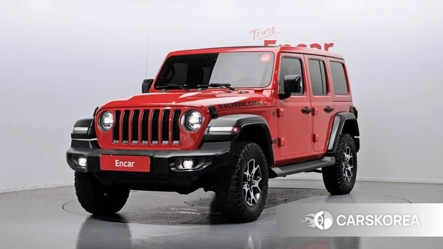 Jeep Wrangler (JL) 2019 Красный из Кореи